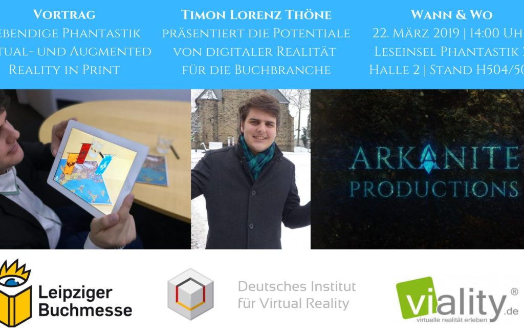 Vortrag: Lebendige Phantastik – VR & AR in Print