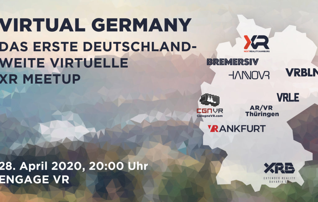 Virtual Germany – das erste deutschlandweite virtuelle VR & AR Meetup