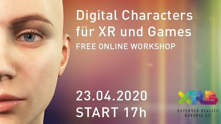 Digital Characters für XR und Games – Online Seminar