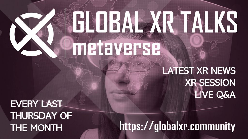 Global XR Talks @ metaverse – November