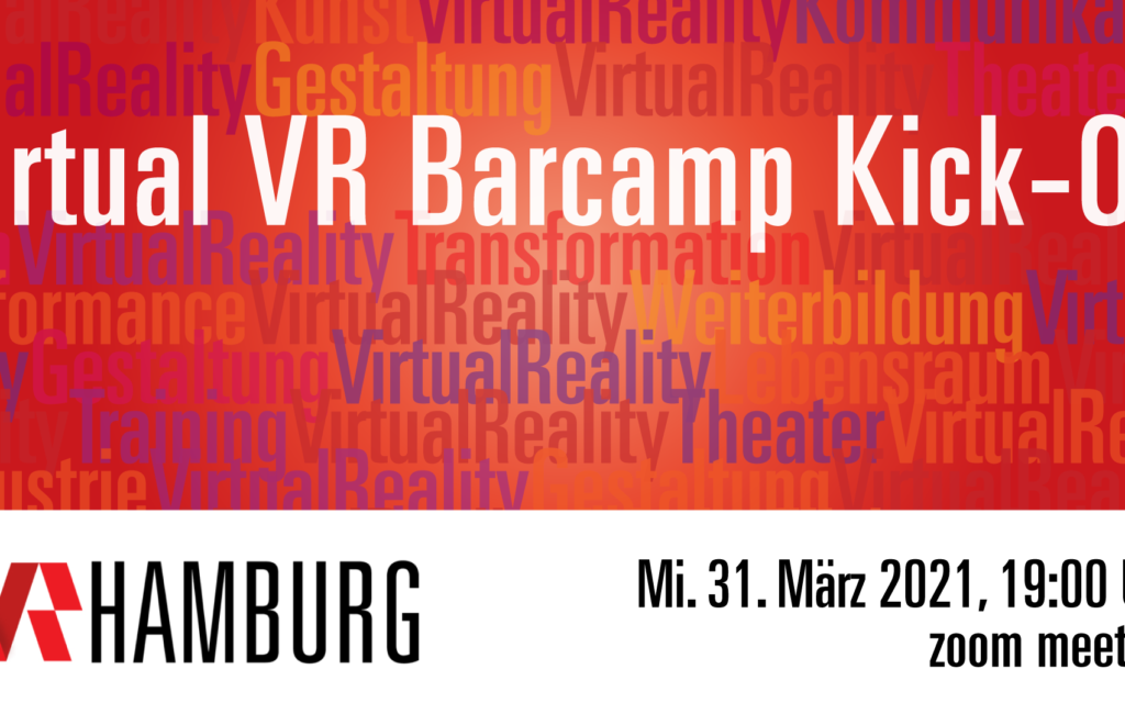 Virtual VR Barcamp Kick-Off