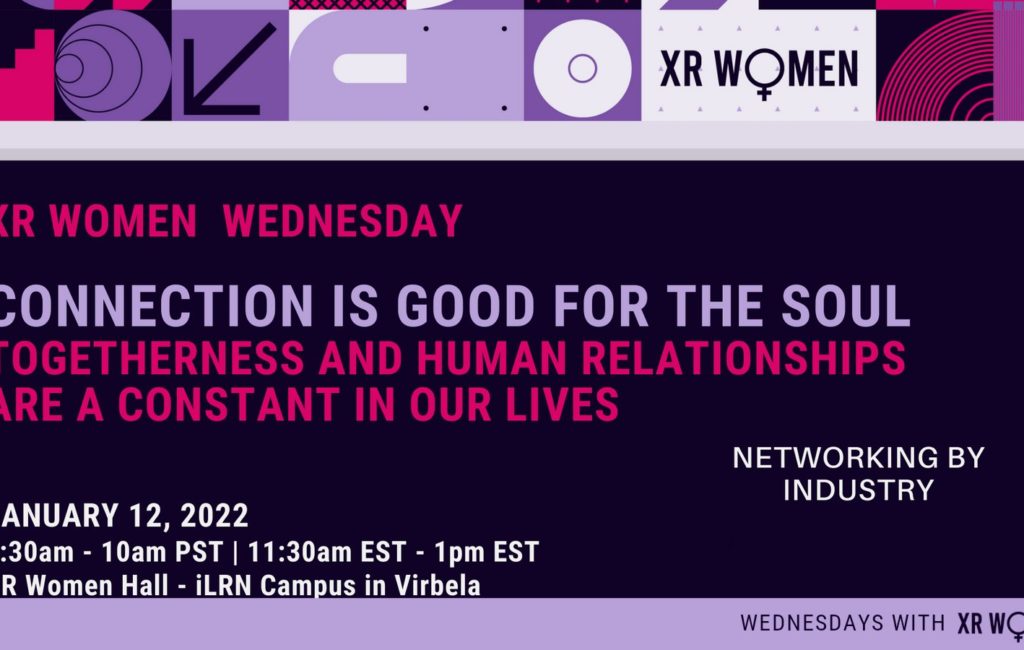 XR Women Wednesday – Connection is good for the soul