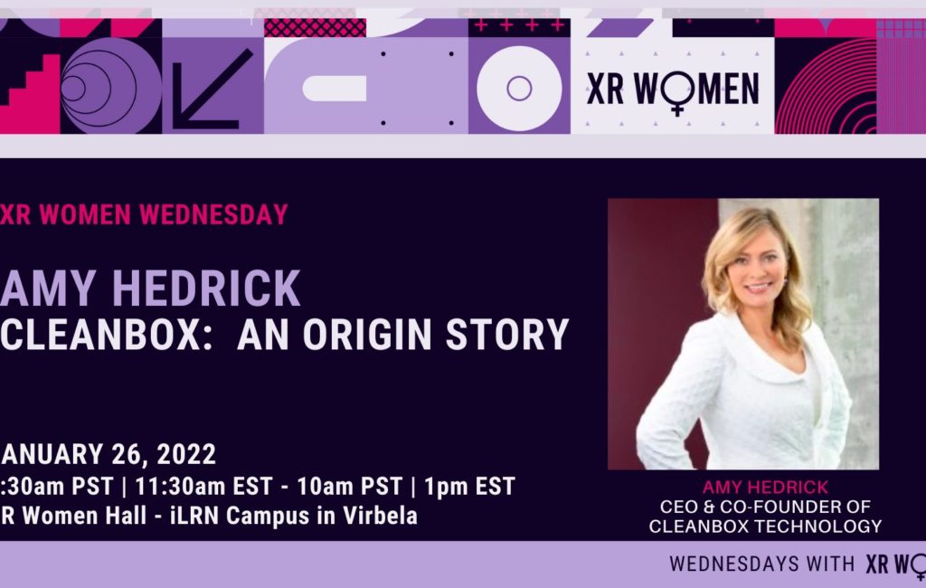 XR Women Wednesday – Cleanbox: An Origin Story