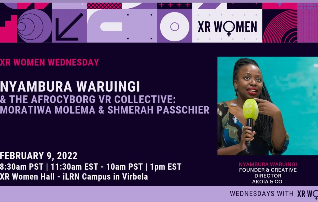 XR Women Wednesday – Afrocyborg VR Collective