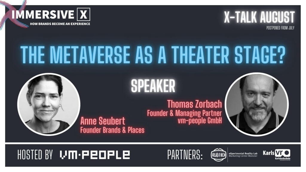 X-TALK: The Metaverse as a Theater Stage?