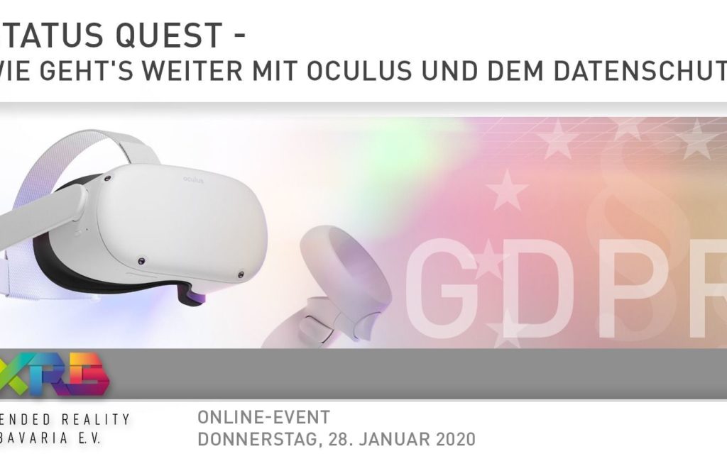 Status Quest – Wie geht’s weiter mit Oculus und dem Datenschutz