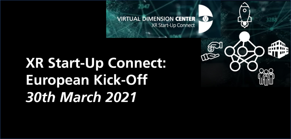 XR Start-Up Connect: European Kick-Off