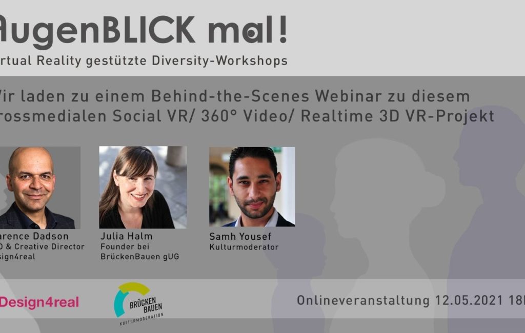 AugenBLICK mal! Diversity Workshop in Virtual Reality