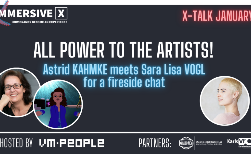 X-TALK January: All Power to the Artists!