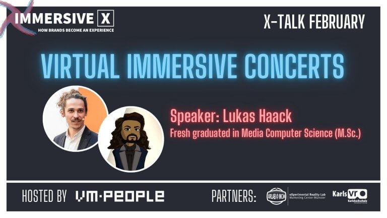 X-TALK: Virtual Immersive Concerts
