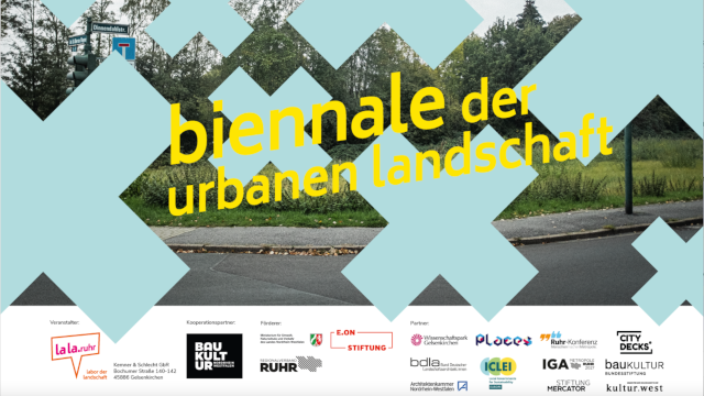Biennale der urbanen Landschaft: Digitale Realitäten