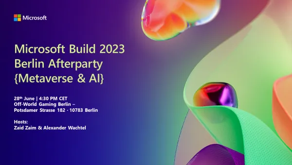 Microsoft Build 2023 After Party